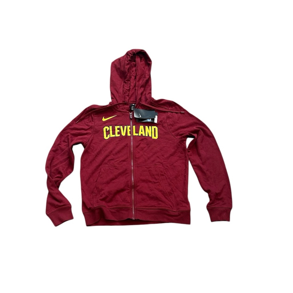 Cleveland Cavaliers Nike Women’s Essential Wordmark Zip Hoodie Sweatshirt Small